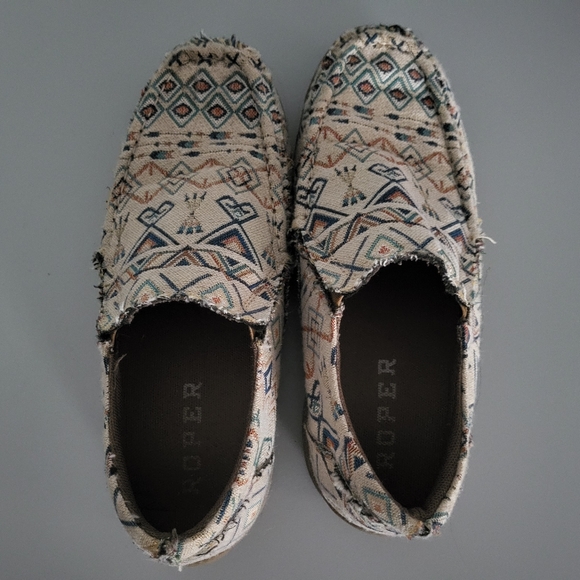 Roper Aztec Slip-Ons 8.5 - Picture 4 of 5